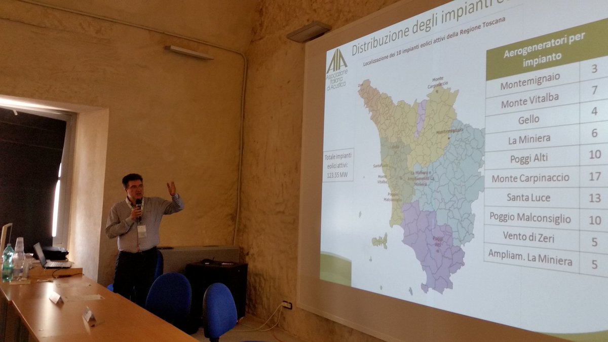 Acustica_AIA's tweet photo. Tavola rotonda AIA rumore da fonti energetiche rinnovabili.
Esperienze dell'ARPA Toscana @arpatoscana #cn43 https://t.co/55oMS95Ue4