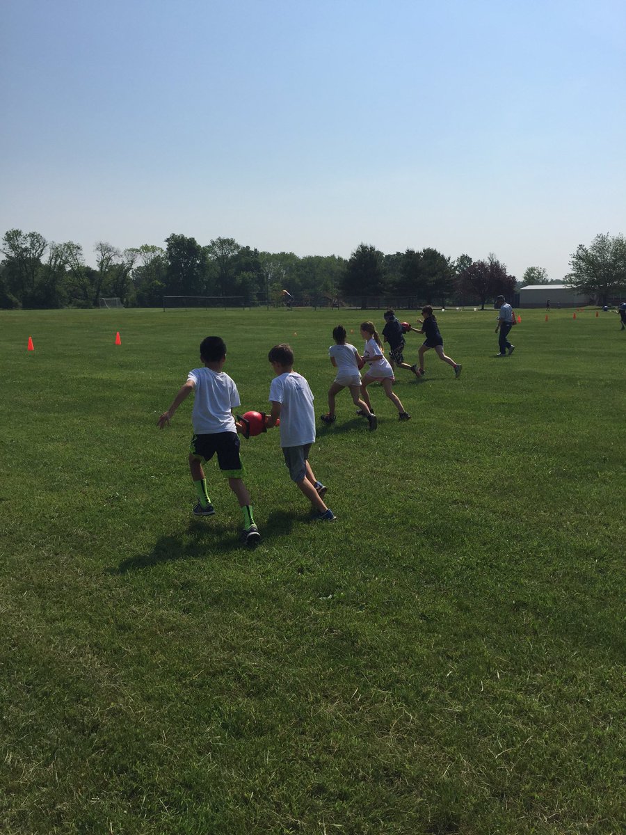 WES Field Day festivities! Taking lots of water breaks!