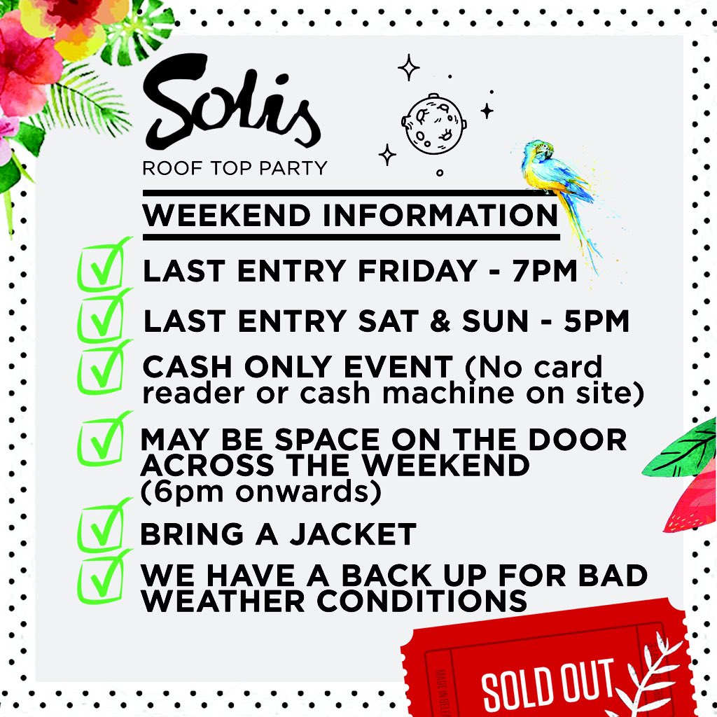 Solis Day Parties (@solisdayparty) on Twitter photo 