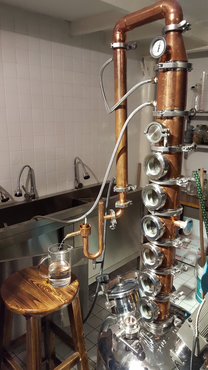 Cooking up new batch of Uncle Karl's #gin <a href="/TravelDistilled/">Travel Distilled</a> <a href="/WeAreDistilled/">We Are Distilled</a> <a href="/gintonicdaily/">Gin and Tonic Daily</a>