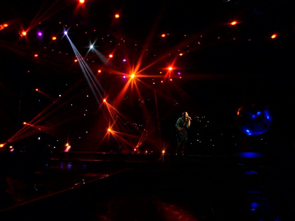 TheVoiceGTV's tweet photo. @mariastella23_ menyanyikan lagu yang berjudul "Turning Tables" milik Adele #TheVoiceIDPlayOff ✌️ https://t.co/3EMgtPwZlY