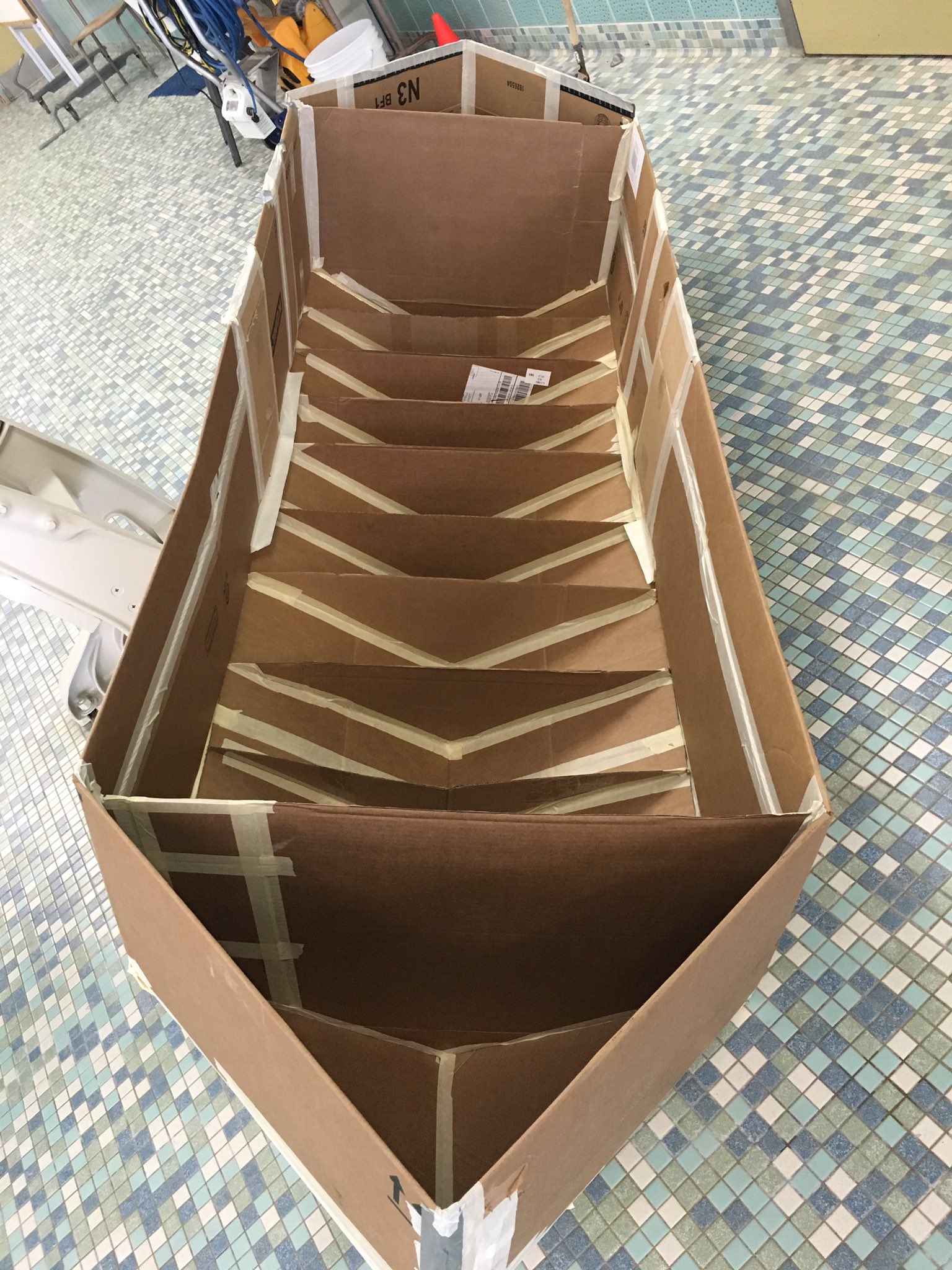 Wendy Perlstein on X: Honors Physics II, cardboard boat designs  @LearnUpperPerk @danmoyer38 @UpperPerkHS @AllisonStephen1 @ajjuliani   / X