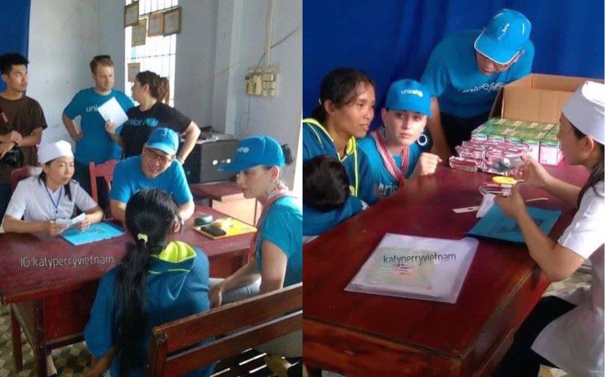 katyperrylately's tweet photo. Katy In Vietnam - Here's some more photos and info: 

#UNICEF https://t.co/Dgu5H1vNgR