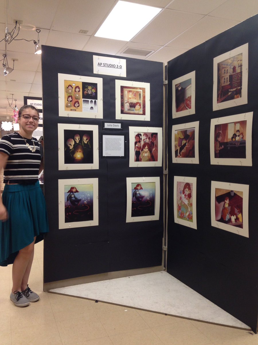 Julia's AP SHOW! Always remember that ART and artlandia are your safe harbor! ❤️🎉