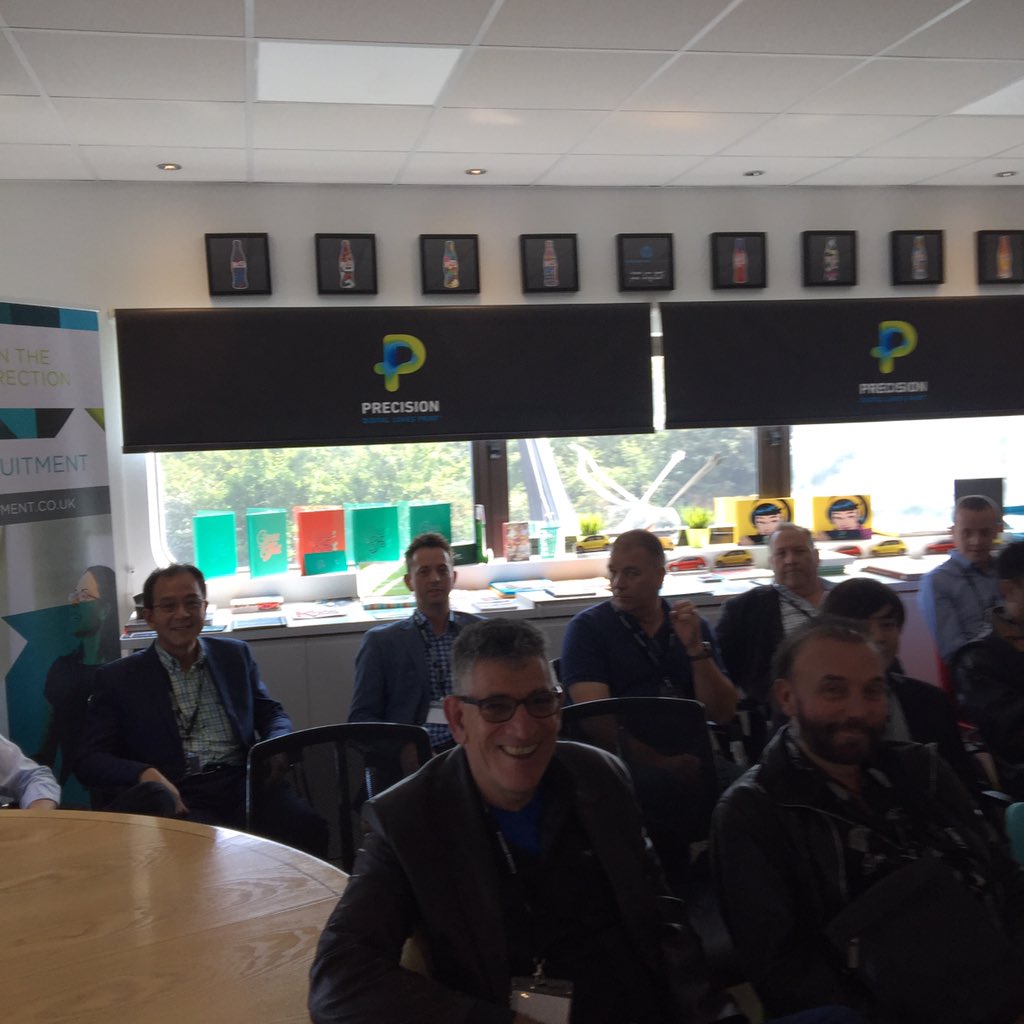 GaryPeeling's tweet image. Talking @myDscoop about @hpindigo and #Drupa #PrintOS with folks from APJ @PrecisionToday