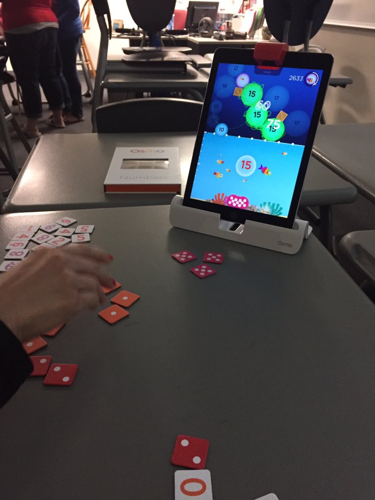 MissyMathews2's tweet image. Osmo math.  #summerconference2016