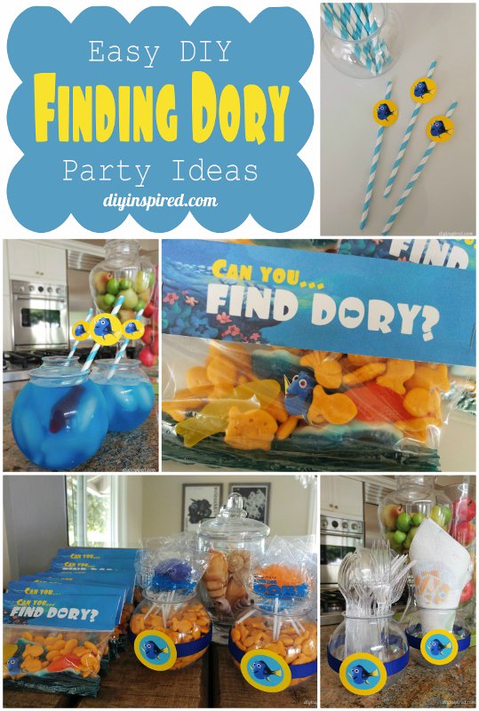 DIYInspired's tweet photo. Finding Dory Party Ideas plus FREE "Find Dory" Party Favor Printable! #findingdory #ad https://t.co/gSmfDpDZEe https://t.co/mYwWedXdzt