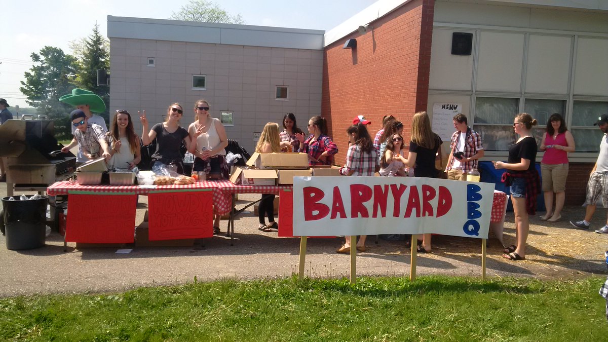 Great day for Barnyard Bash! Doing it up right in Crusader Country! #utterlyamazing