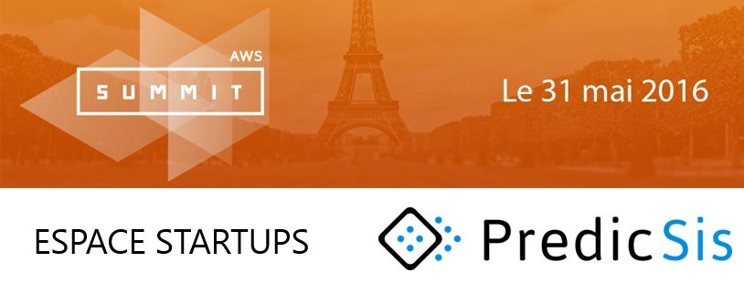 PredicSis's tweet image. J-5 avant #AWSSummit Paris, rencontrez-nous à l&apos;espace Startups @aws_actus! #StartUp #AnalysePredictive