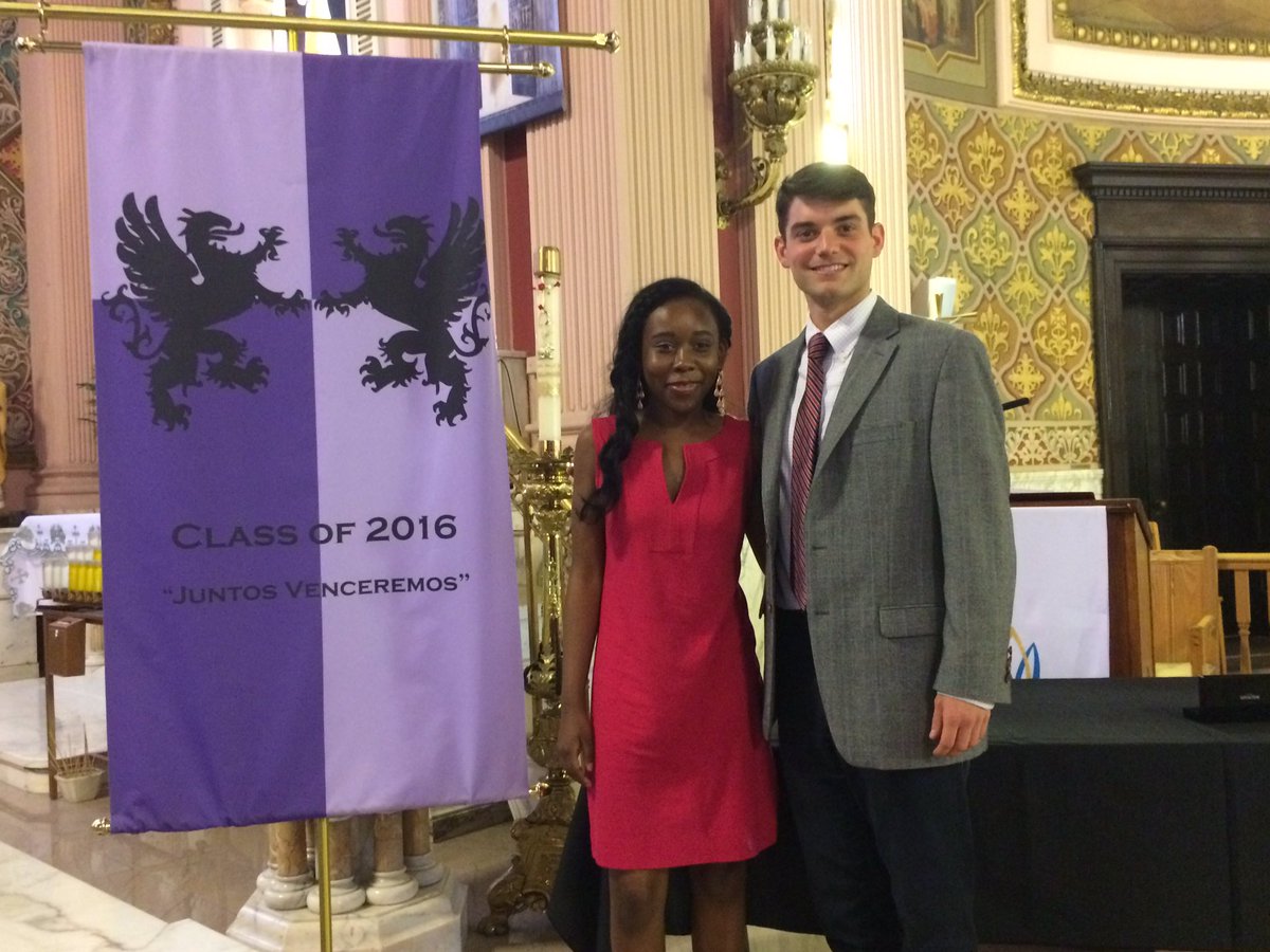 Fantastic 'Magis Day' &amp; college signing ceremony celebrating <a href="/cristoreybalt/">Cristo Rey Jesuit</a> seniors, one of whom is attending F&amp;M!