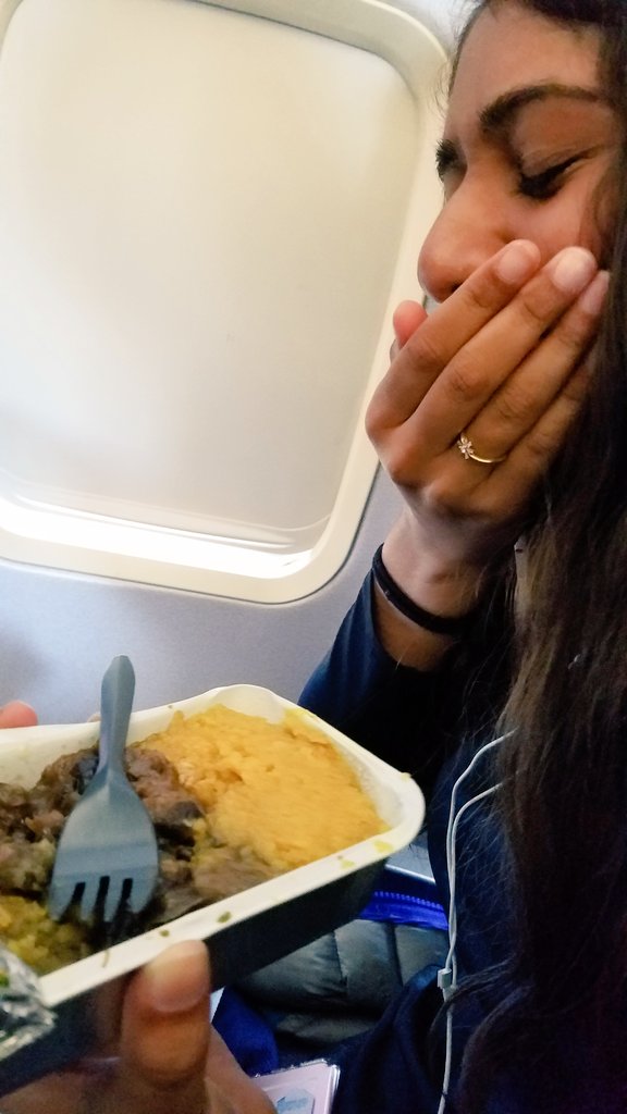 Riti vs. Airplane food. Riti: 0 Airline: 1 <a href="/ritisingh27/">Riti Singh</a>