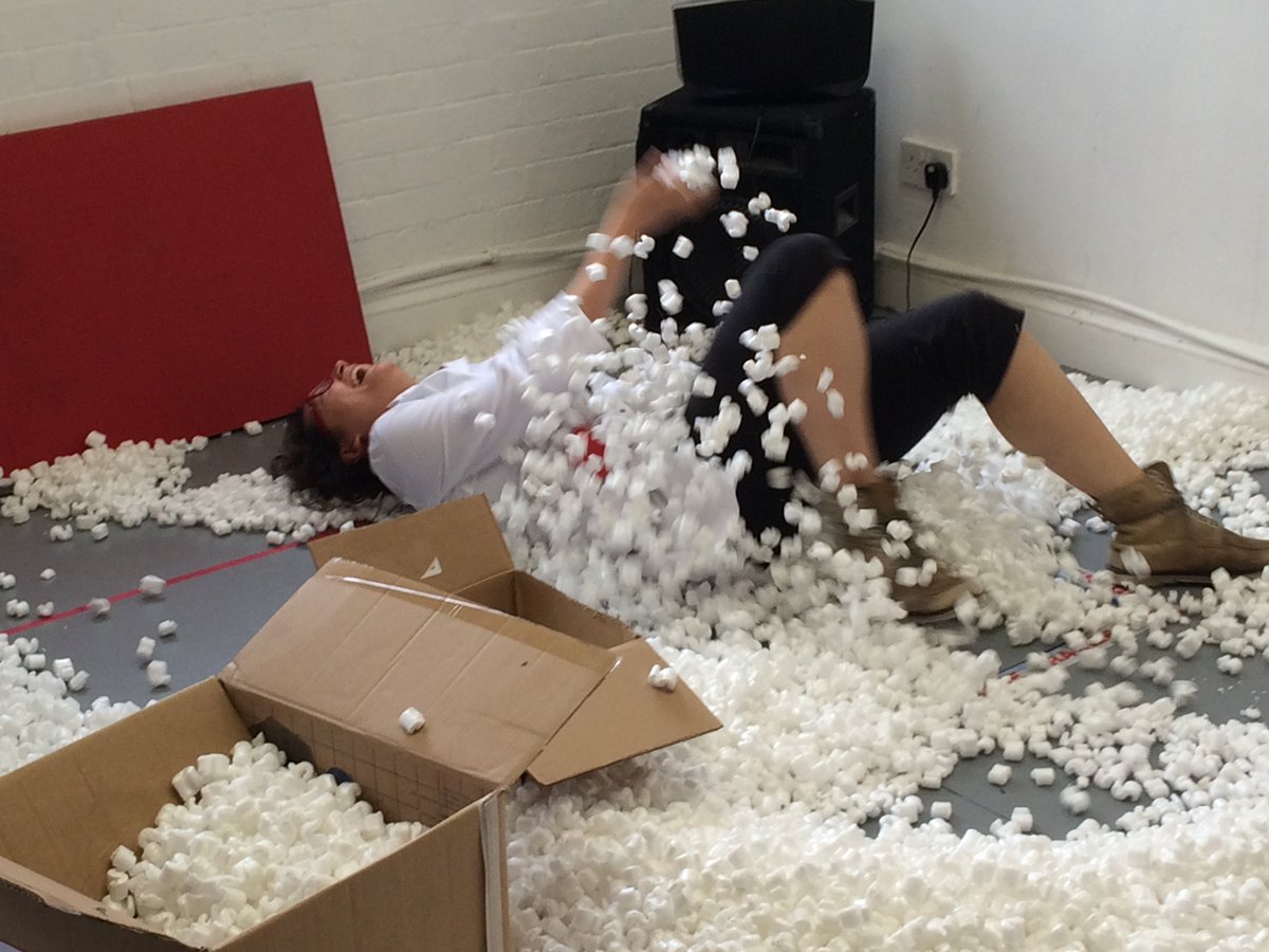 This is the JOY we felt doing the show today! We hope you liked it too! We Hippos are here til 5 Jun <a href="/WarrenTheatre/">warrentheatre</a>