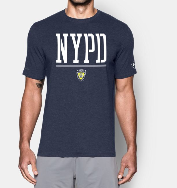 under armour nypd t shirt