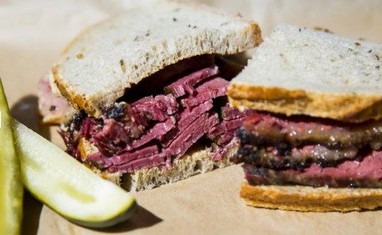 JewishJournal's tweet photo. Going to the @wexlersdeli Santa Monica grand opening today? Tag us to share your photos with us! https://t.co/KNqqBcGiAe