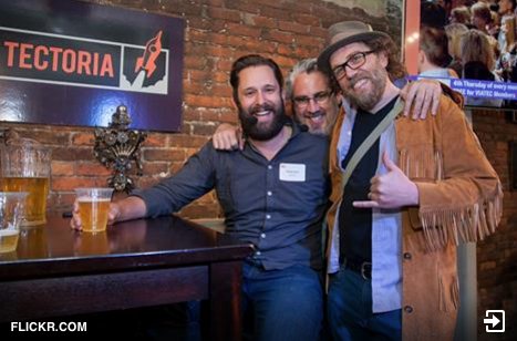 VIATEC's tweet photo. A huge thanks to Greg Gunn for his entertaining #FortsideChat & to everyone that came out! https://t.co/BbhePSxZAU https://t.co/KWiXpNOz76
