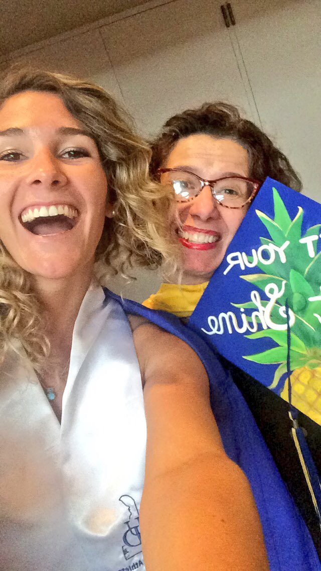 lizekeefer's tweet photo. Running into all my fav professors at #UDGraduation #UDComm @CaroBar2 https://t.co/6cJ2zy8h9M