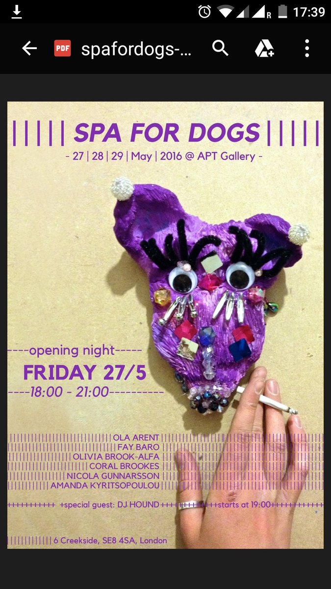 tsakonita's tweet photo. #SpaForDogs @APTGallery - Check it out! https://t.co/KfmrQpF9KA https://t.co/iKj4Vm3ujU