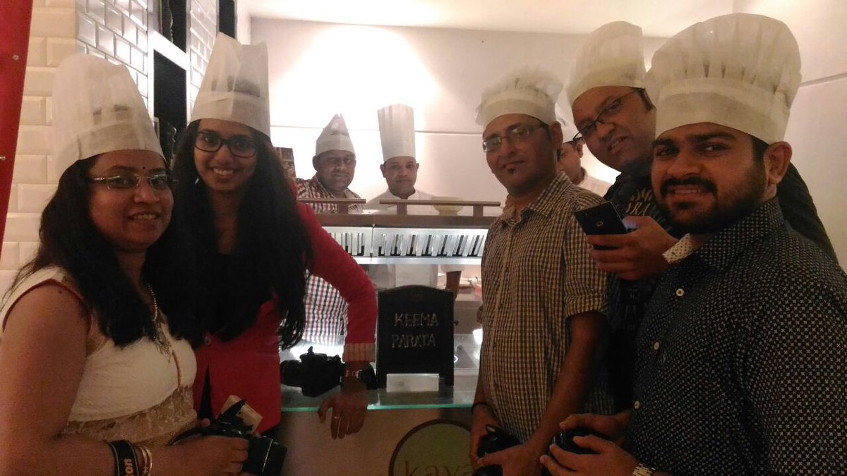 burrp's tweet photo. #CookOffWithBurrp Wrapping up with full tummies and wide smiles. Thanks @ffbengaluru :) https://t.co/chJSWMy4Ss