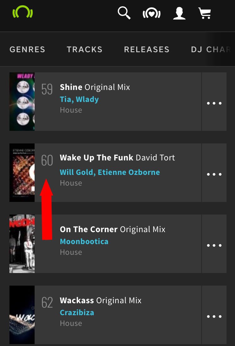 We are up to number 60 in the beatport house chart 😎
@EtienneOzborne @davidtort