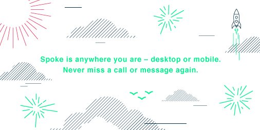 HelloSpoke's tweet image. Utilize Spoke to take your business with you on the go.