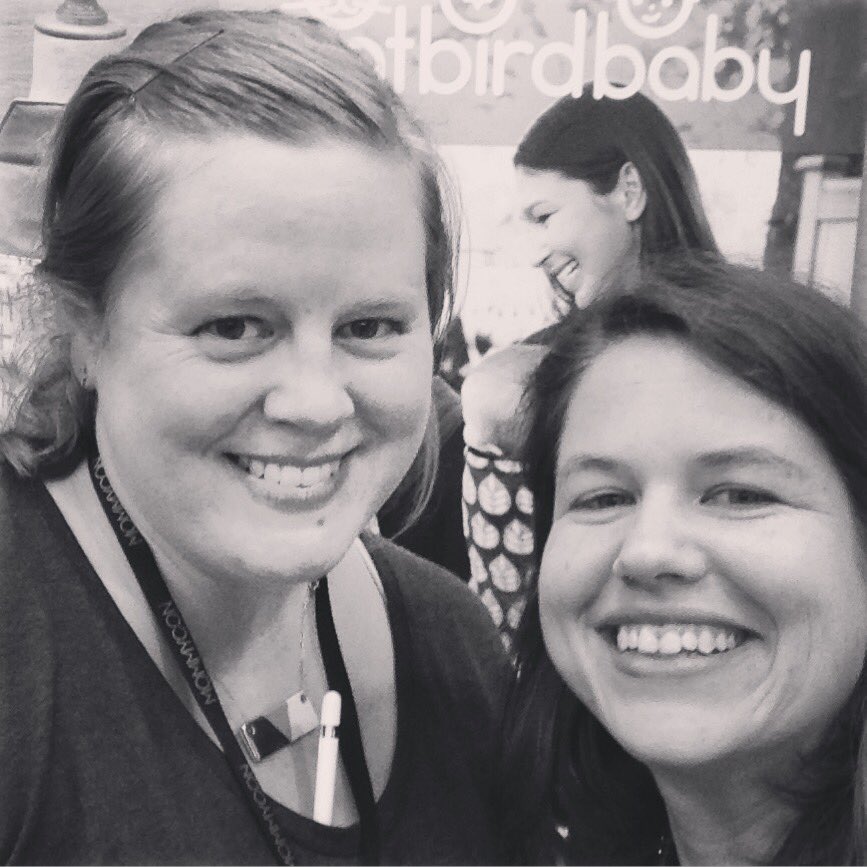 centerbwstudies's tweet photo. Hanging with Beth from @catbirdbaby #wearconference #teamCBWS https://t.co/LSQrLKRuEa