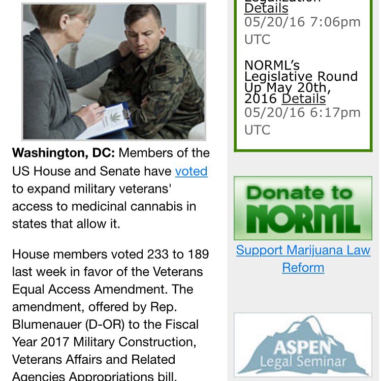 StonerBusiness1's tweet photo. #MemorialDayWeekend #victory for #veterans #rights #stonerbusiness #advocacy #onevoiceforall https://t.co/123iJAYhri