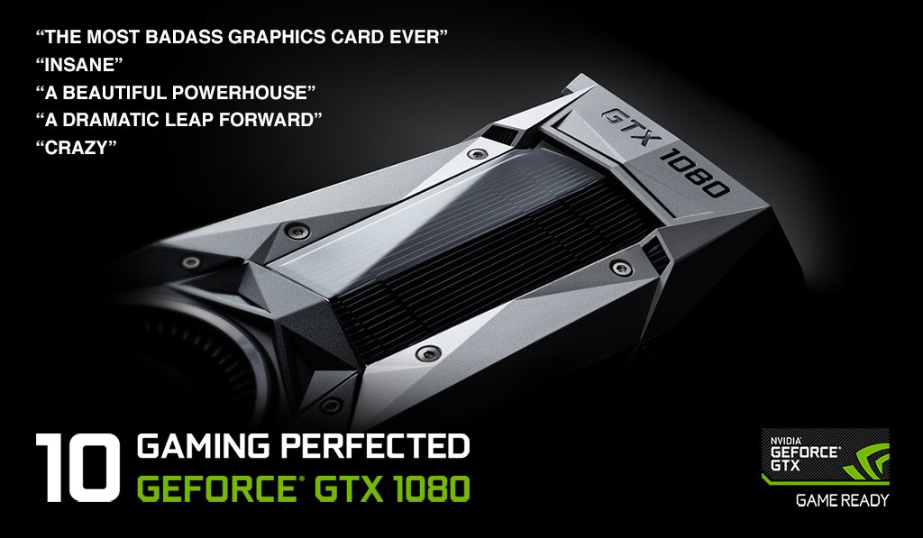 multitronicfi's tweet photo. Nyt julkaistaan mailman kovin näytönohjain! NVIDIA:n uusi lippulaiva GeForce GTX 1080. --> https://t.co/cexCSstScS https://t.co/ta9fAXZEfi