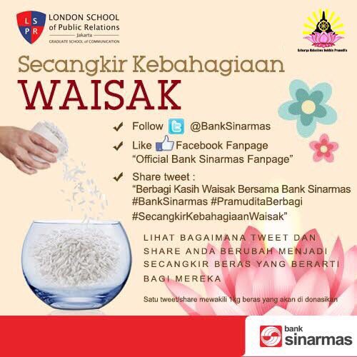 lipixu's tweet photo. Ayo tweet/retweet ini 😘😘 @KMB_Pramudita @BankSinarmas #BankSinarmas
#PramuditaBerbagi
#SecangkirKebahagiaanWaisak https://t.co/qo6aciEHLt