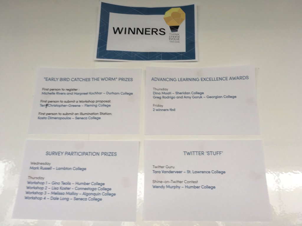 Georgian_CTL's tweet photo. Congratulations to all the #advlearn2016 winners! https://t.co/pzOkqxWswn