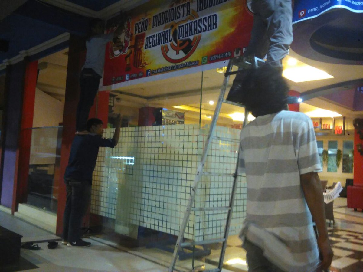 Dekor lokasi NoMad akbar Final UCL "MADRID WAR" w/<a href="/PMID_GOWA/">Peña Madrid.ID_GOWA</a> 
Cc : <a href="/PenyaMadrid_ID/">Peña Madridista Indonesia</a>