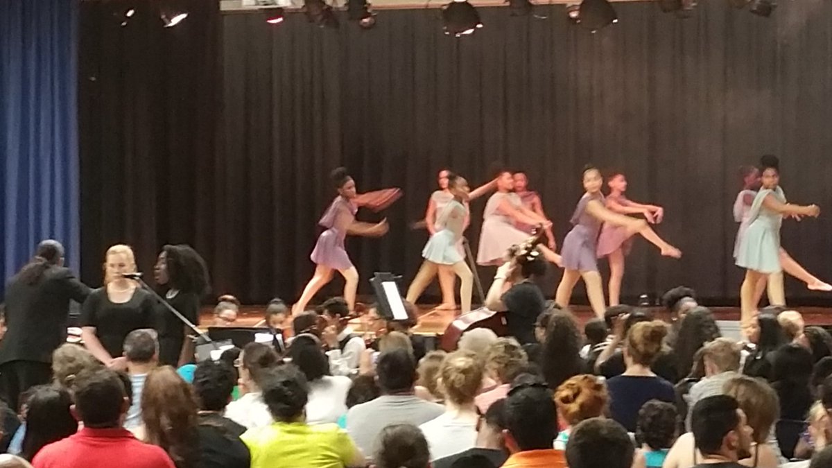 principalboone1's tweet photo. CPA students performing Spring Concert. HMS Creative Excellence https://t.co/iqM75cyb1x