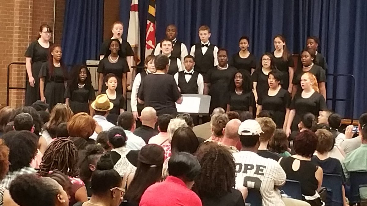 CPA students performing Spring Concert. HMS Creative Excellence