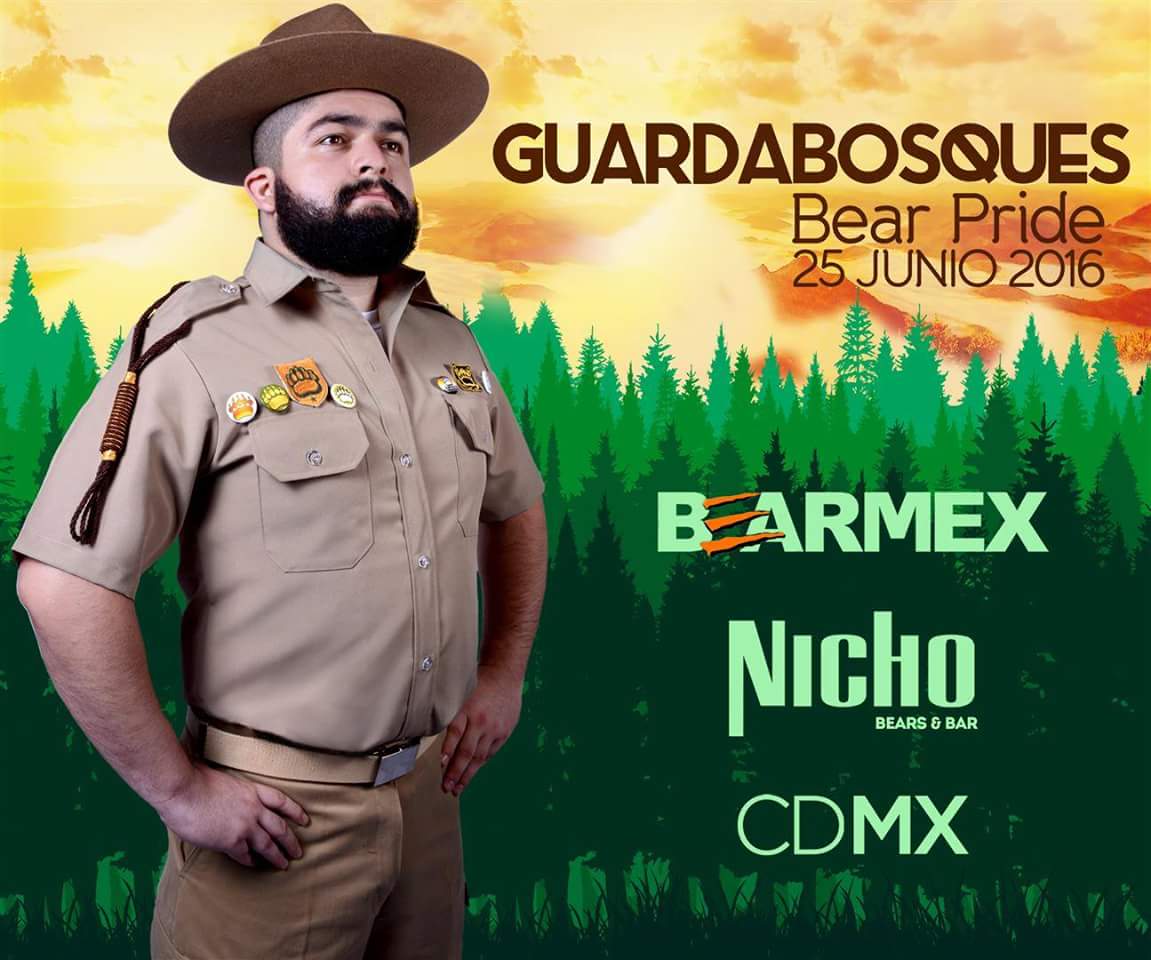 Bearmex's tweet photo. A menos de un mes de Bear Pride 2016 https://t.co/zNyk8svkbC