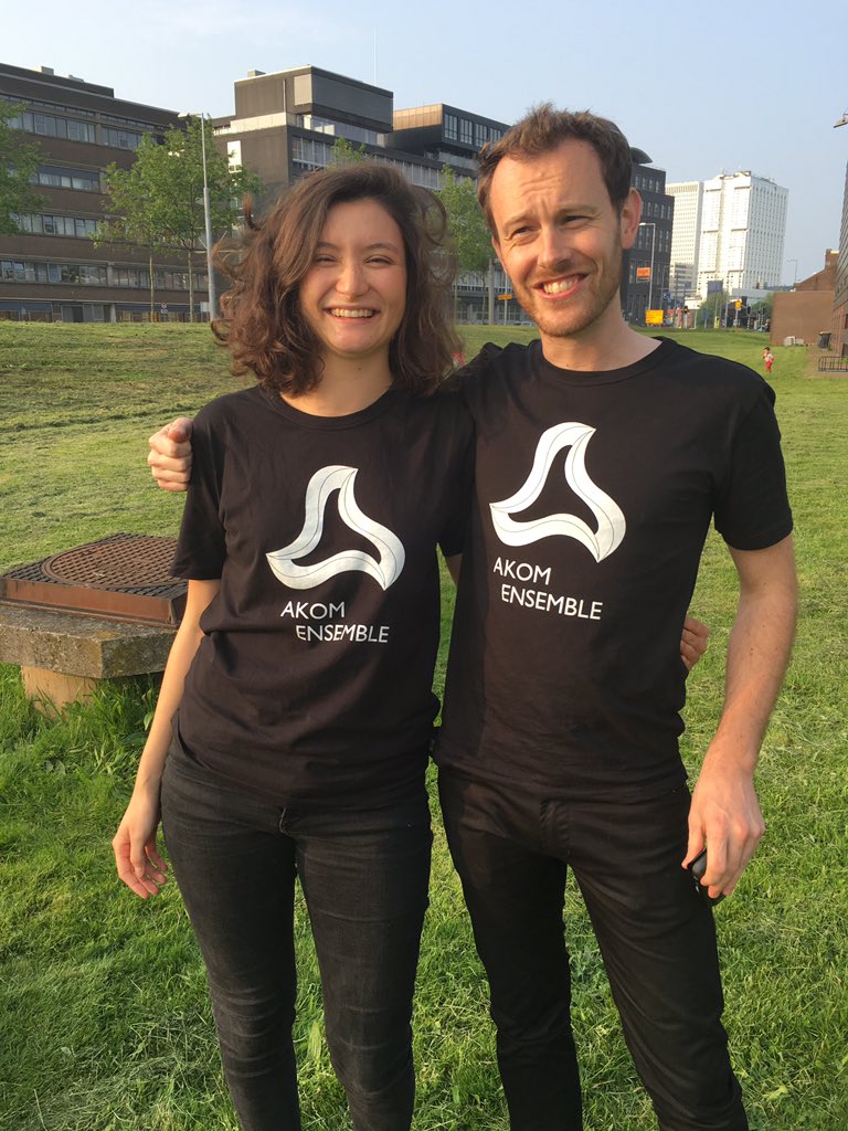 Akom Ensemble production team is ready to go!! Concert at 20.15 in Maaspodium!! <a href="/Maaspodium/">Maaspodium</a> <a href="/akomensemble/">AKOM Ensemble</a>