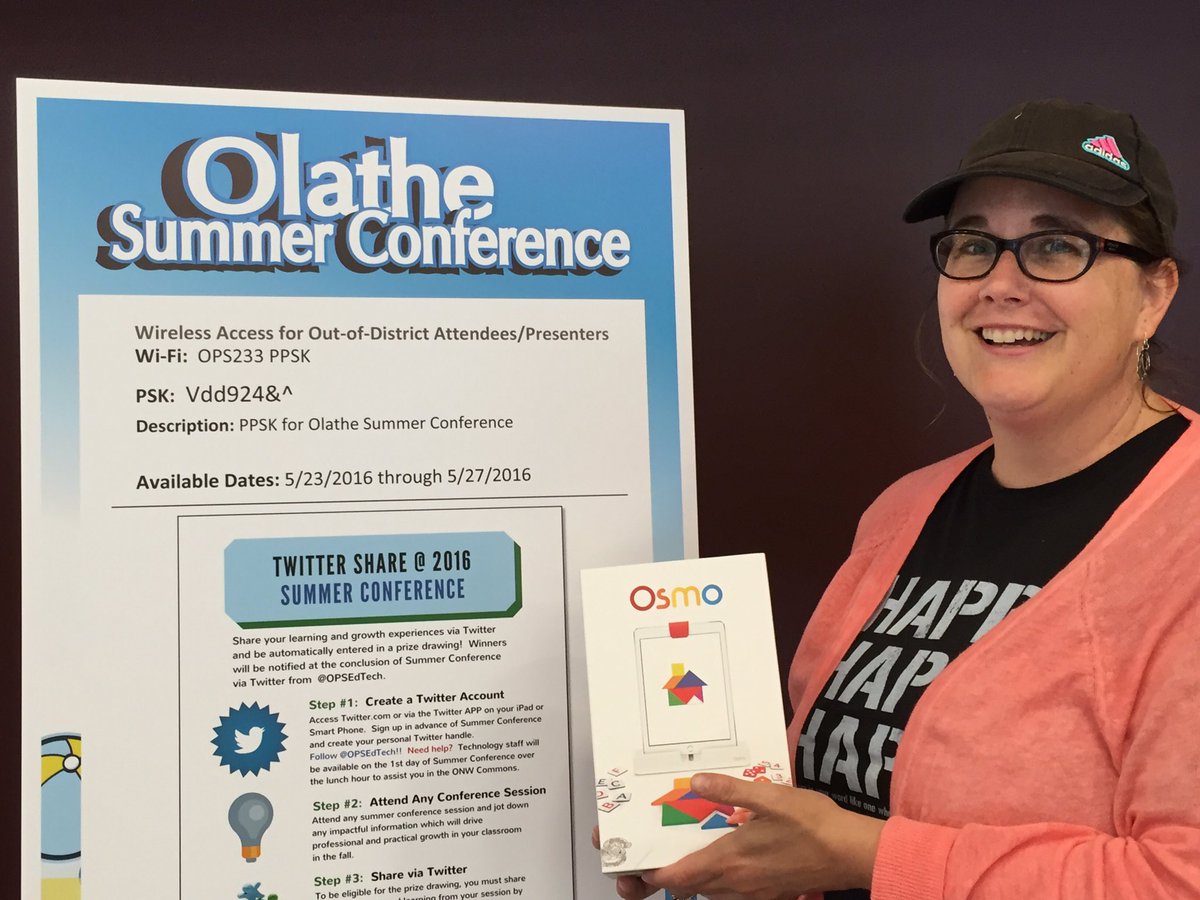 JBlackEdTech's tweet image. Woohoo! Another #SummerConference2016 Twitter winner! Congratulations! 😊 @opsedtech