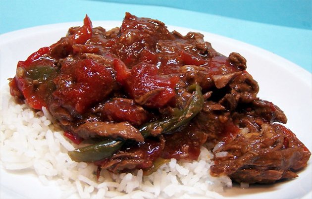 dish_tasty's tweet photo. Crock Pot Pepper Steak https://t.co/JRQIF5l2pB https://t.co/HrDg5Q0Xh2