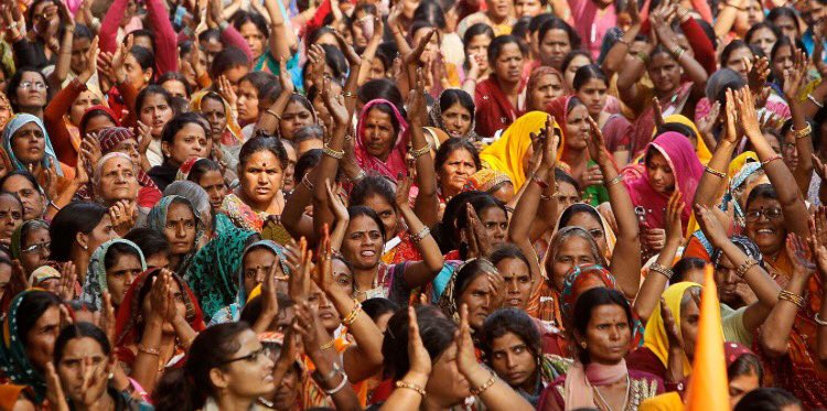 ThinkPink_India's tweet photo. these women want rights! So why not give it to them!? https://t.co/98Ex8uNZVC