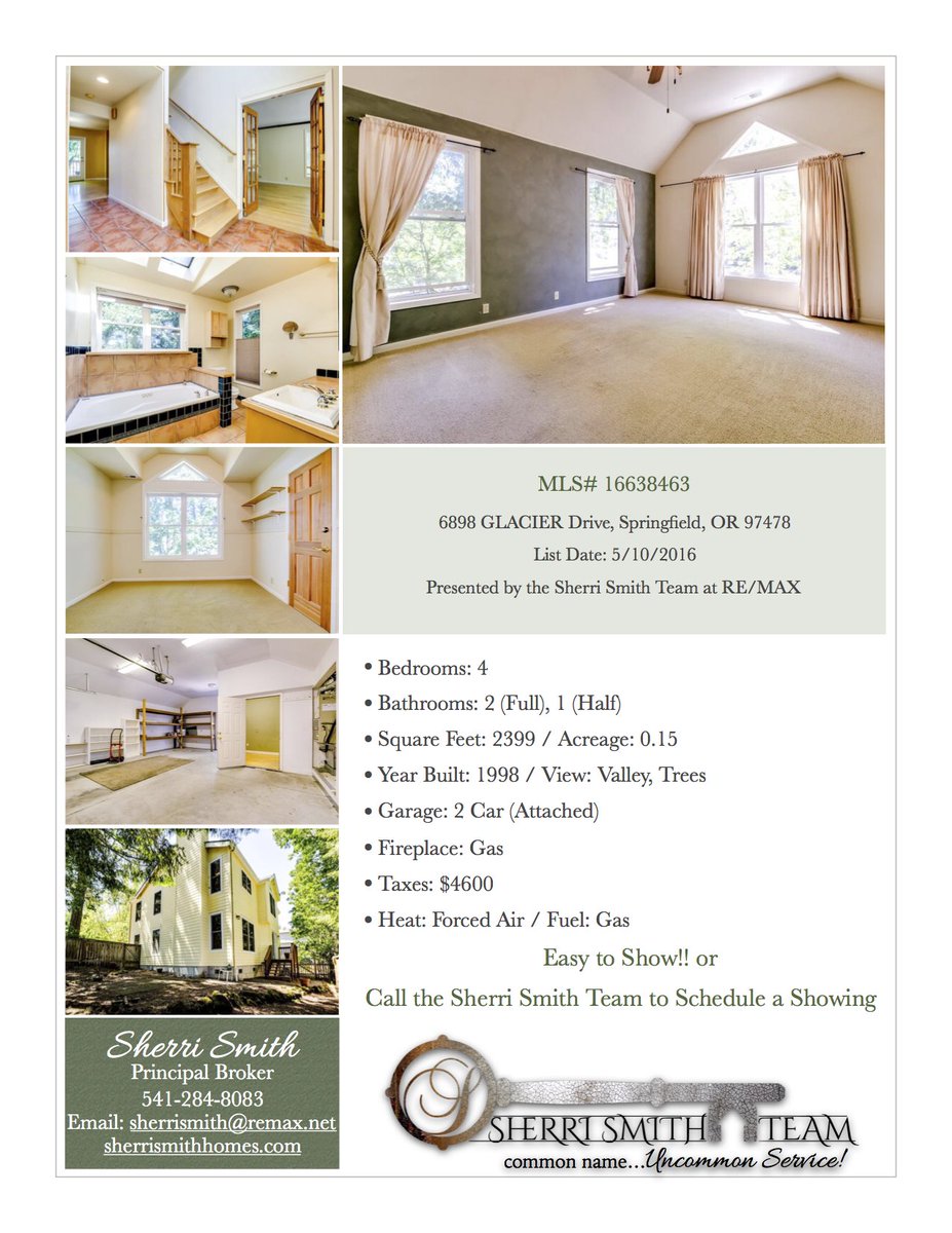 SherriSmithHome's tweet photo. BUYERS AGENTS: Heres a beautiful home & an easy show for the nice, long weekend! #springfieldhomes #homesforsale https://t.co/eWmzEO9mfy