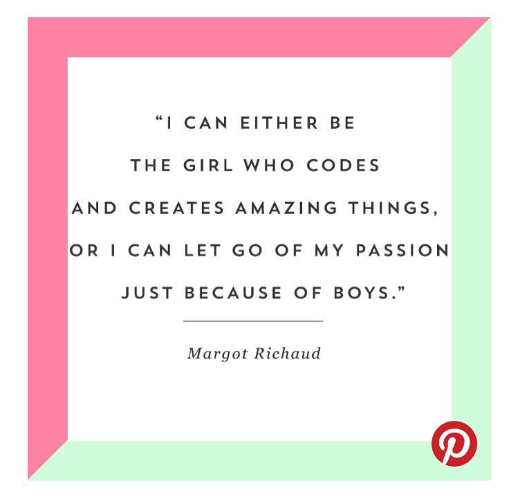 ngcproject's tweet photo. Love this @MargotRichaud! Let's give more girls opps to code! @technolochicas @GirlsWhoCode @NCWIT https://t.co/c4qB7bhLlZ via @missachavs