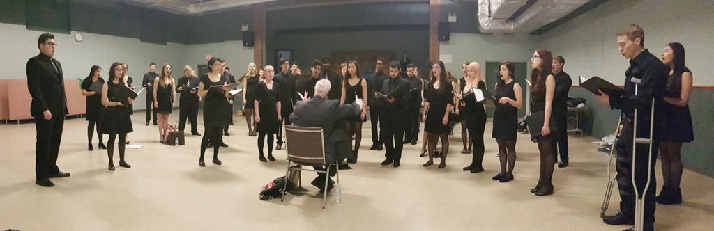 kyleyMC's tweet photo. Warming up for Resonance New Beginnings 
@MFC_Resonance @MFChoir #PortCredit https://t.co/sSyucbHMET