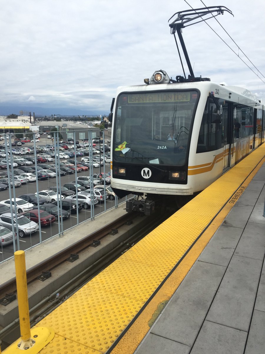 NakatomiPR's tweet photo. Lunch outing to Culver City from Santa Monica just got easier for us! Thank you @metrolosangeles! #ExpoLine https://t.co/srQDzV1muw