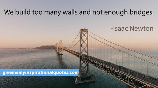 gregInspiration's tweet image. It's not the differences that divide us, it's the walls we build. Less walls, more bridges.
