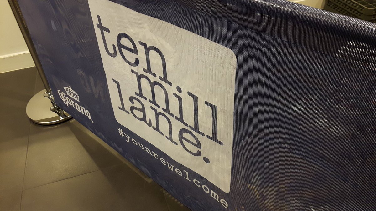 Thanks to <a href="/TenMillLane/">Ten Mill Lane</a> for providing the bar at #gradfestcardiff