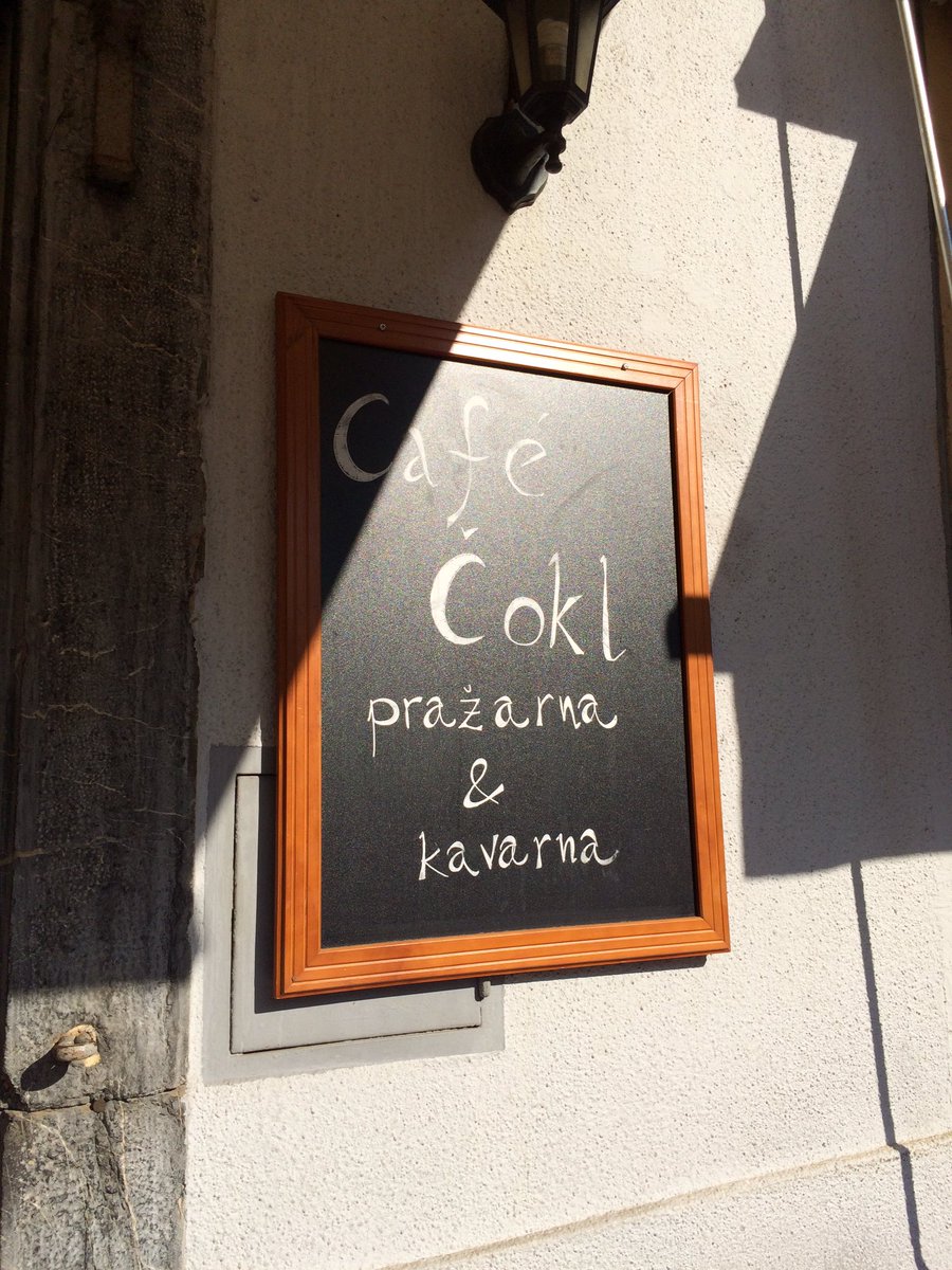 patgdwyer's tweet photo. Zivijo! Only 1 way to wake up in #Ljubljana @SloveniaInfo #fairtrade coffee @CafeCokl @TakeMe2Slovenia @chrismdwyer https://t.co/9fHf22huoI