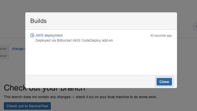 AngelInfante's tweet image. Deploying for first time from #Bitbucket into #AWS using #CodeDeploy Add-on #fingerscrossed