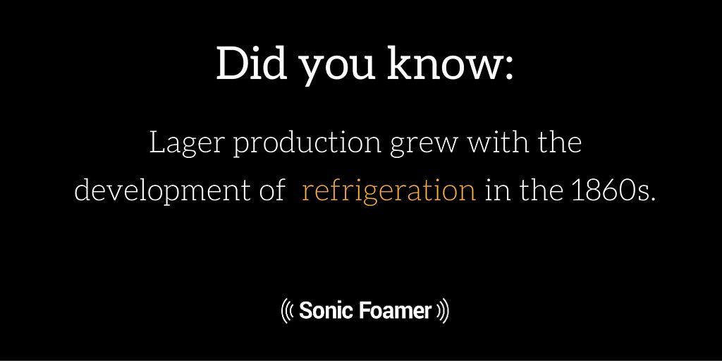 SonicFoamer's tweet photo. #didyouknow #lager #craftbeer production grew with the development of refrigeration #random #HoldMyBeerNWatchThis https://t.co/LFzxBTcRfF