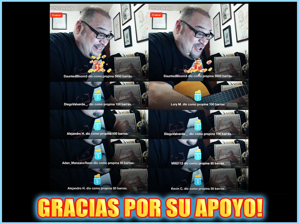 lalomanzanoshow's tweet photo. @DauntedBloom3 @Diego_valverde_ @Villi2112 @Adan_L9 #KevinC #LoryM #AlejandroH gracias por apoyar mis transmisiones. https://t.co/Hkgr8txoFD