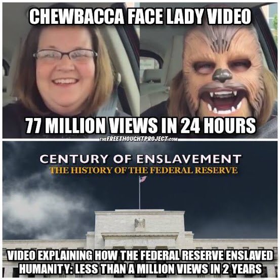 This is an example of what is wrong with society.  #WakeUp