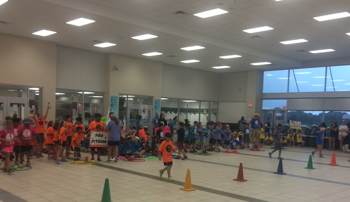 popepanthers's tweet photo. Rain can't stop our Panthers! Indoor field day! Thank you Ms. Schlosser and Ms. Youngblood! #poperocks https://t.co/4SJFZJtnhw