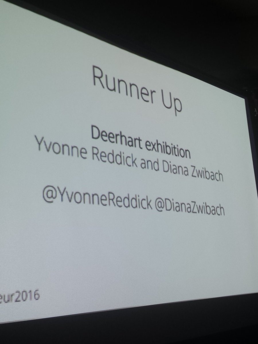 SabotageReviews's tweet photo. Best Wildcard 2016
Runner up: @YvonneReddick @DianaZwibach 
Winner: @abipalmer_bot 
#saboteur2016 https://t.co/d5jZLMOgYq
